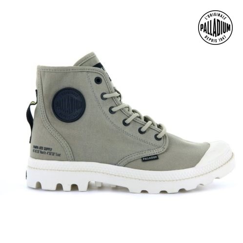 Palladium Pampa Hi Htg Supply Laarzen Dames Groen | NL 90NBLCK